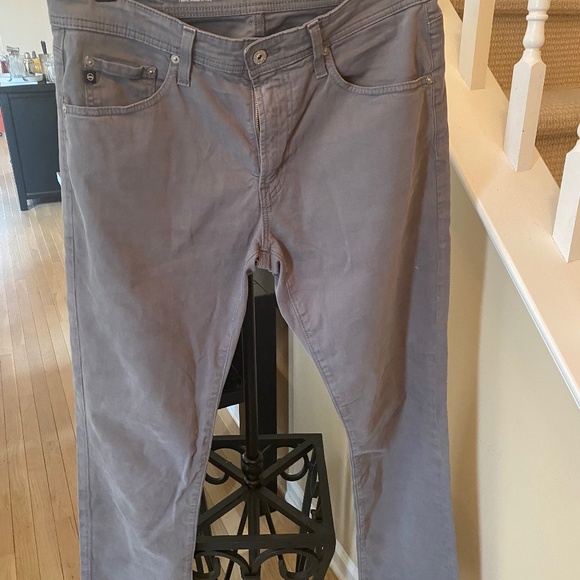 Men’s AG Everett Granite Gray Pants - Picture 1 of 2
